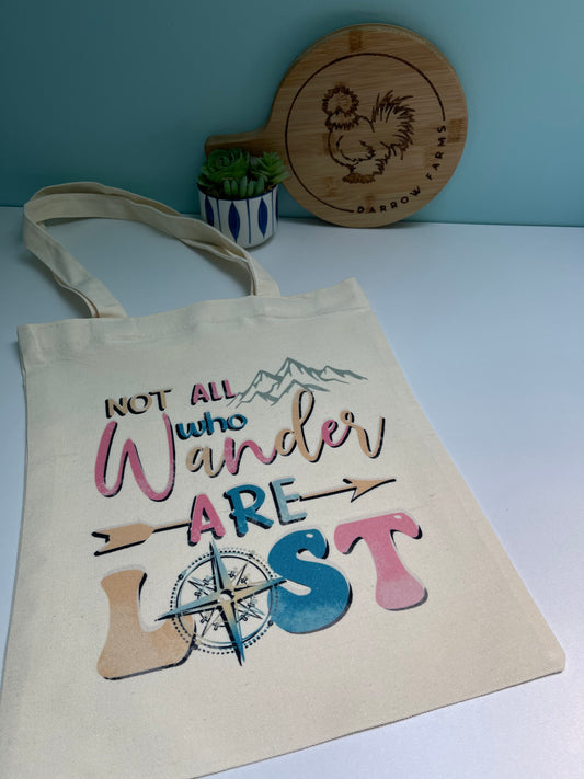 Not All Who Wander Tote