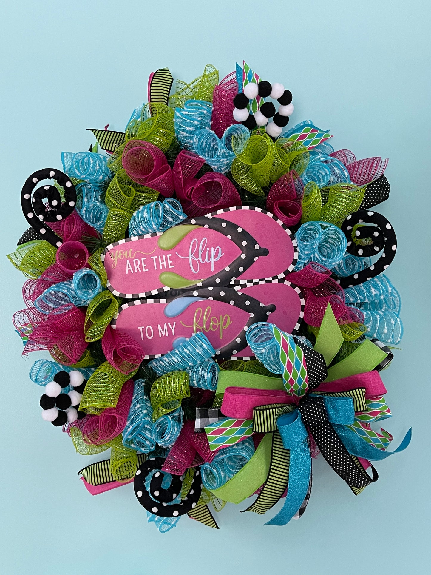 Flip Flop Wreath