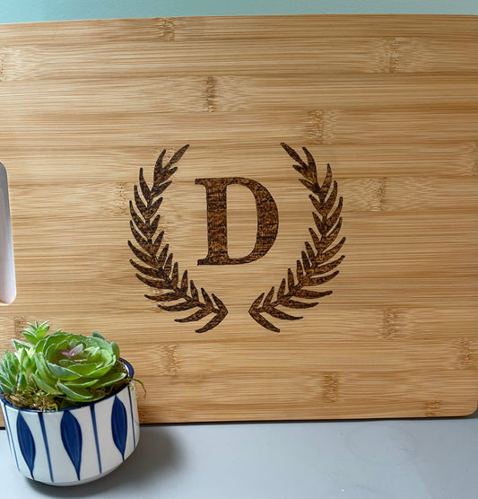 Monogram Cutting Board